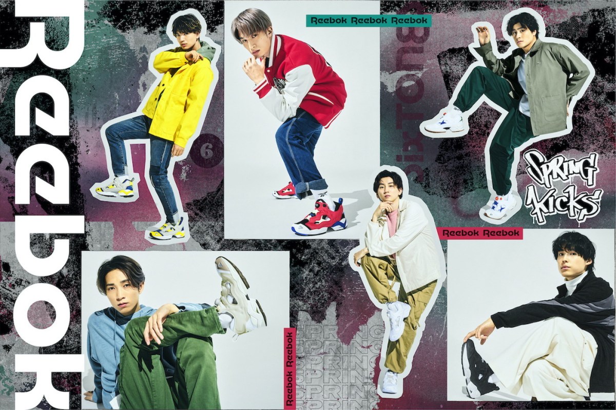 SixTONES for Reebok Spring Kicks! – Life In Cartoon Motion