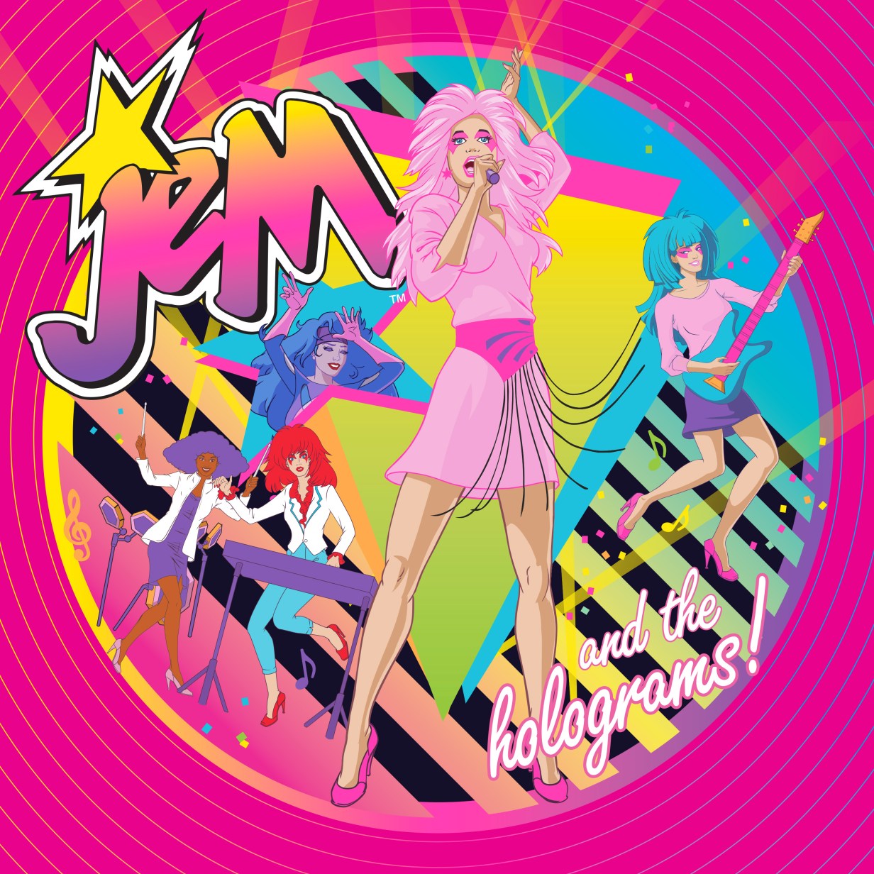 Glamour, Glitter, and Girl Power! Jem’s Music Is Still Truly Outrageous ...